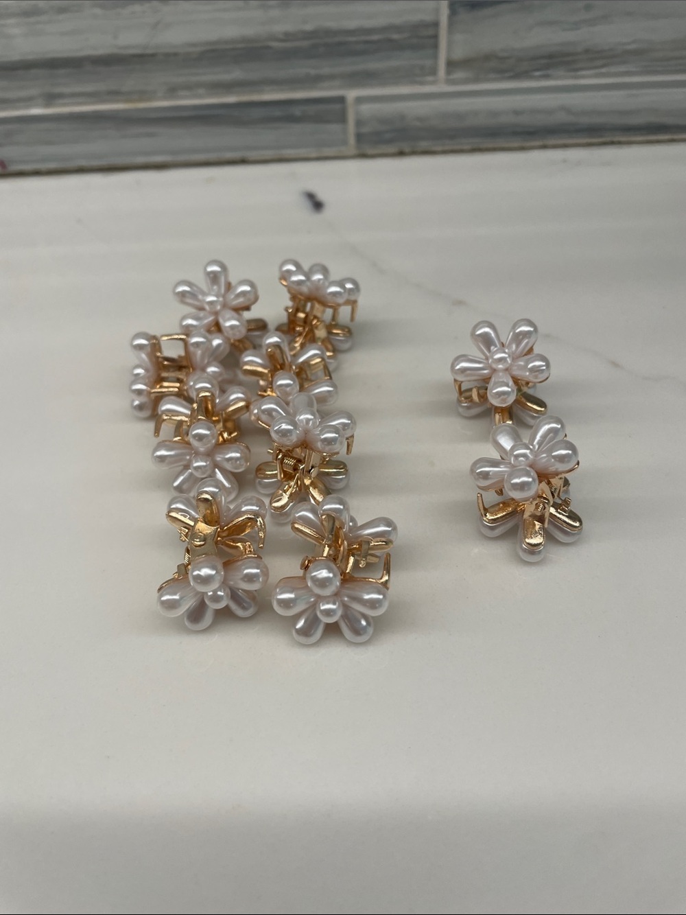 Beautiful hair accessories 10 pcs set, perfect for prom/wedding